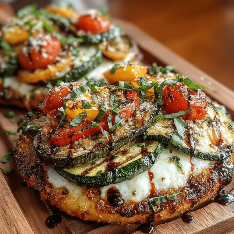 Grilled veggie flatbread pizza is a delightful culinary creation that combines the best of both worlds: the satisfying crunch of grilled flatbread and the vibrant, fresh flavors of seasonal vegetables. This dish not only tempts the taste buds but also embodies the essence of healthy eating—making it a favorite among health-conscious food enthusiasts and pizza lovers alike. The appeal of grilling flatbread pizza lies in its simple yet delicious preparation, allowing home cooks to enjoy a gourmet experience right in their own kitchens or backyards.