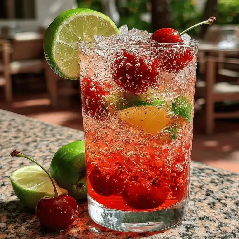 To create the perfect Cherry Limeade Sparkler, it’s essential to understand the key ingredients that make it so special. Each component plays a crucial role in developing the drink's unique flavor profile and ensuring it is as delightful as it is refreshing.
