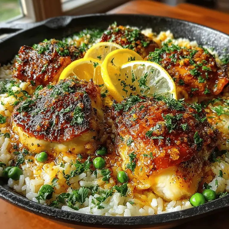 In today's fast-paced world, the quest for quick and nutritious meals often leads home cooks to seek out recipes that deliver both flavor and convenience. Enter the Honey Dijon Chicken & Rice Skillet, a dish that beautifully marries the delightful sweetness of honey with the tangy zest of Dijon mustard, all while ensuring that preparation and cleanup are a breeze. This one-pan wonder not only satisfies your taste buds but also caters to your busy lifestyle, making it an ideal choice for weeknight dinners.