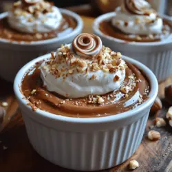 Indulging in a rich and velvety dessert is one of life's greatest pleasures, and nothing quite embodies that experience like a Decadent Silky Chocolate Hazelnut Pot de Crème. This exquisite French dessert is a luscious custard made with high-quality chocolate and hazelnut, resulting in a delightful balance of sweetness and nuttiness that captures the essence of gourmet indulgence. Known for its smooth texture and deep flavor, pot de crème has earned its place in the culinary world as a favorite among dessert enthusiasts and professional chefs alike.
