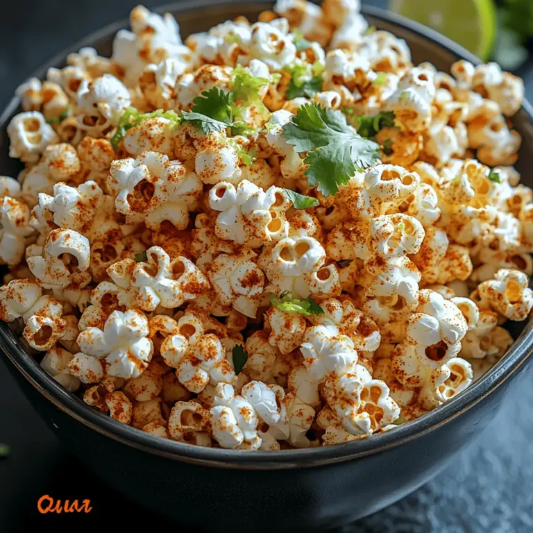 Popcorn is a beloved snack that transcends borders, bringing people together for movie nights and gatherings. However, in recent years, popcorn has evolved from a simple movie theatre treat into a canvas for culinary creativity. One of the most exciting variations is the Zesty Crunchy Chili Lime Popcorn. This delightful recipe combines the crunchy texture of popcorn with the bright and zesty flavors of lime and chili, creating a snack that is both refreshing and incredibly moreish.