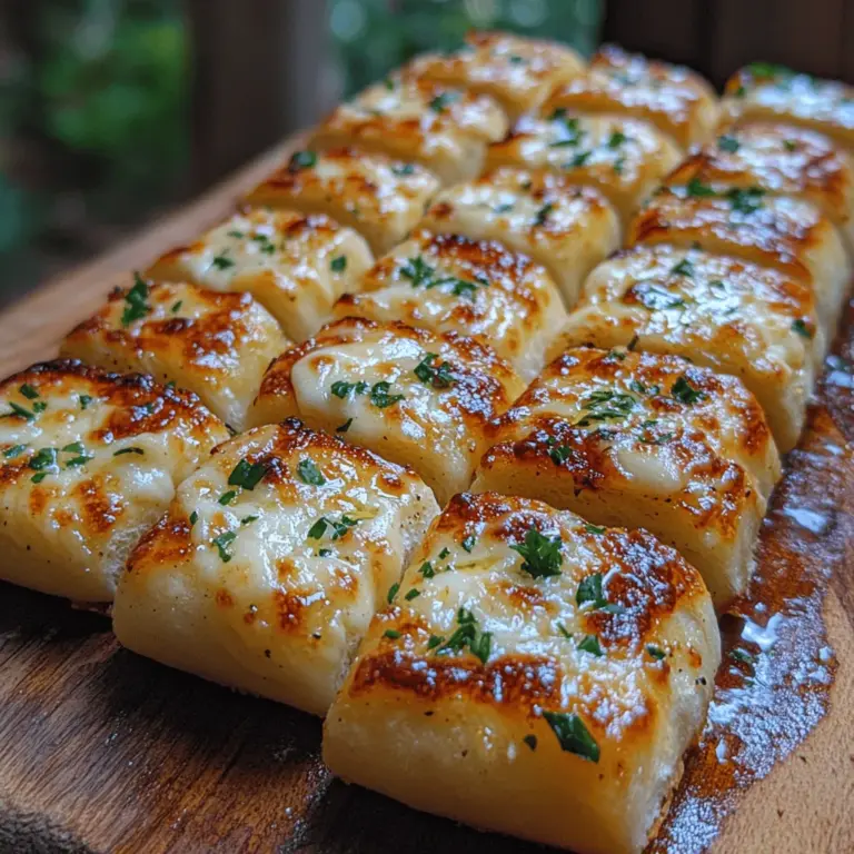 Garlic breadsticks are a beloved staple in many cuisines around the globe, celebrated for their irresistible aroma and delightful taste. Whether served as an appetizer, a side dish, or a snack, these warm, buttery delights have a way of elevating any meal. Their popularity transcends borders, from the classic Italian breadsticks enjoyed with pasta to American variations served in pizzerias. The comforting familiarity of garlic breadsticks makes them a go-to choice for family gatherings, casual dinners, or any occasion that calls for a touch of warmth and flavor.