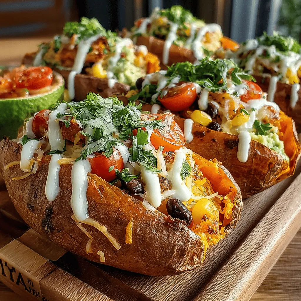 In recent years, there has been a significant shift in the culinary landscape, as more people seek out healthier alternatives to their favorite comfort foods. This trend is particularly evident in the realm of nachos, where traditional ingredients are being swapped for more nutritious options. Enter Sweet Potato Nacho Boats with Avocado Ranch—a dish that not only satisfies your cravings but also aligns with a health-conscious lifestyle. These delightful nacho boats serve as a nourishing alternative to conventional nachos, offering a hearty base of sweet potatoes topped with a colorful array of toppings that are both delicious and nutritious.
