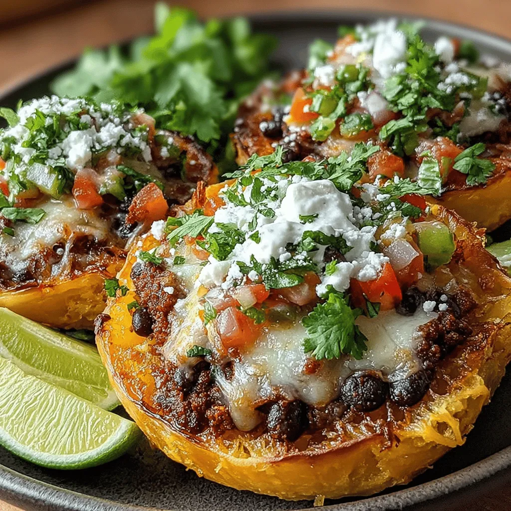 In recent years, spaghetti squash has surged in popularity as a versatile and healthy alternative to traditional pasta. This unique vegetable, with its stringy flesh that resembles spaghetti once cooked, has become a beloved ingredient among health enthusiasts and home cooks alike. Its ability to absorb flavors while providing a satisfying texture makes it a perfect candidate for innovative recipes, such as Tex-Mex spaghetti squash taco boats.