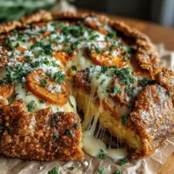 In the realm of comfort food, few dishes can rival the warmth and heartiness of a freshly baked galette. This Herbed Sweet Potato and Cheddar Galette is a perfect fusion of savory flavors and rustic aesthetics, making it an ideal dish for gatherings or a cozy family dinner. With its flaky crust, tender sweet potatoes, and sharp cheddar cheese, this recipe not only satisfies the palate but also offers a nutritious option that incorporates seasonal ingredients. As we embrace the cooler months, this galette becomes a delightful way to showcase the bounty of autumn, providing a dish that is both comforting and visually appealing.