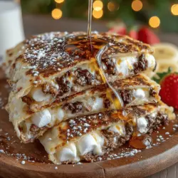 As the school year kicks off, parents everywhere are on the lookout for quick, fun, and nutritious snacks to keep their kids energized after a long day of classes. Enter the Back to School Cookie Quesadillas—a delightful fusion of classic cookie flavors and the beloved Mexican street food that is sure to become a hit in your household. These scrumptious quesadillas are not just a treat; they offer a playful twist on traditional snacks, making them the perfect addition to your after-school routine.