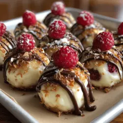 Raspberry Almond Bliss Bites are a delightful treat that perfectly fuse the creamy richness of vanilla Greek yogurt with the tartness of fresh raspberries and the satisfying crunch of toasted almond slivers. These little bites are not just a feast for the senses; they are a wholesome and nutritious snack option, making them ideal for health-conscious individuals who seek indulgence without compromise. In this article, we will guide you through the step-by-step process of creating these blissful bites, examine the nutritional benefits of each ingredient, and explore some creative variations to cater to different tastes.