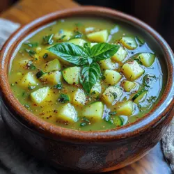 If you're searching for a comforting and nutritious dish to warm your soul, look no further than Zucchini Bliss Soup. This velvety soup combines the delicate flavors of fresh zucchini with a medley of aromatic ingredients, creating a dish that is both satisfying and light. Perfect for a cozy dinner or as an elegant starter for a special occasion, this soup shines with its simplicity and health benefits.