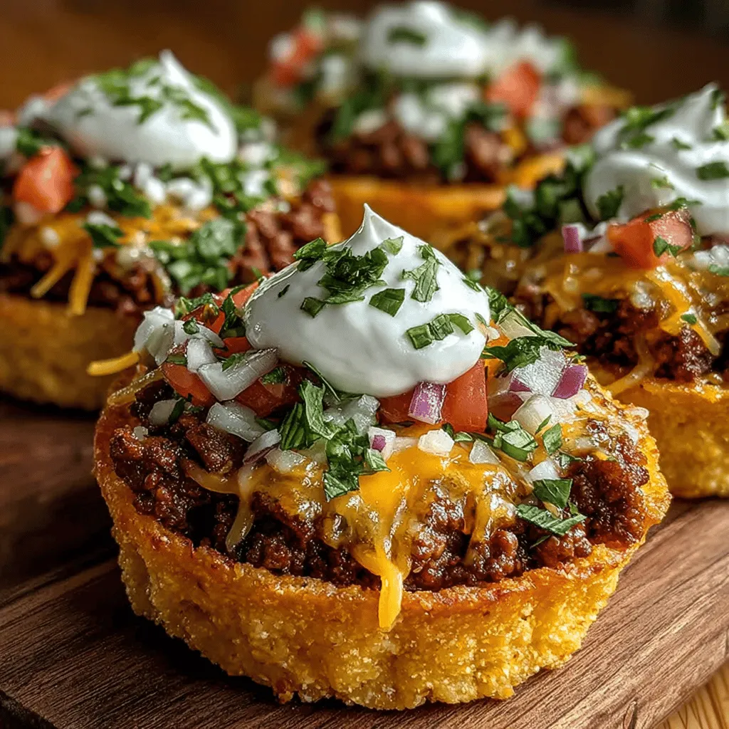 Mini Spaghetti Taco Bites are a delightful fusion dish that brings together the best of Italian and Mexican cuisines. This innovative recipe combines the comforting texture of spaghetti with the festive spirit of tacos, creating a unique culinary experience that is sure to impress friends and family alike. Whether you're hosting a casual gathering, cheering for your favorite team, or simply looking for a fun dinner option, these bite-sized treats are a guaranteed crowd-pleaser.