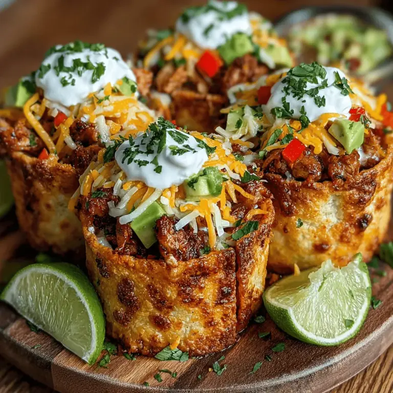 In the realm of appetizers, few dishes manage to blend fun, flavor, and convenience quite like Mini Chicken Fajita Taco Cones. These delightful bites are a perfect fusion of the classic fajita experience encapsulated in a portable taco cone, making them an ideal choice for gatherings, parties, or even a cozy family dinner. The excitement of biting into a cone filled with seasoned chicken, colorful vegetables, and tantalizing toppings is sure to impress your guests and satisfy even the most discerning taste buds.