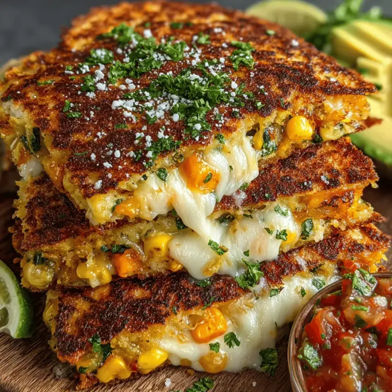Zucchini Fiesta Quesadillas are not just another variation of the traditional quesadilla; they are a celebration of flavors, colors, and textures that bring a fresh twist to a beloved dish. This recipe combines the crispness of zucchini and the sweetness of corn with a medley of spices and gooey melted cheese, creating a culinary experience that is both satisfying and nutritious. Whether you’re looking for a quick lunch, a satisfying dinner, or a fun party appetizer, these quesadillas are the perfect choice for both adults and kids alike. In this article, we will explore the preparation and cooking process, dive into the ingredients that make this dish shine, and provide you with tips for achieving the perfect quesadilla.