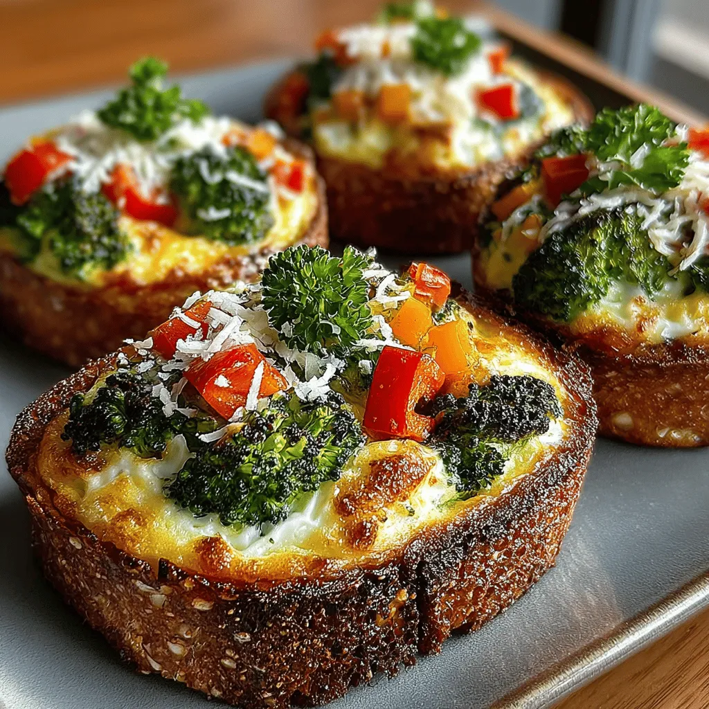 In the realm of easy and nutritious breakfasts, mini broccoli egg muffin toasts stand out as a delightful option that caters to both flavor and health. These bite-sized treats are perfect for busy mornings, quick lunches, or even as a wholesome snack throughout the day. Combining the goodness of fresh broccoli, protein-packed eggs, and a crispy base, these muffin toasts are a versatile addition to any meal plan. Whether you’re looking to sneak in some vegetables or simply want a tasty dish that’s easy to prepare, mini broccoli egg muffin toasts are sure to impress.