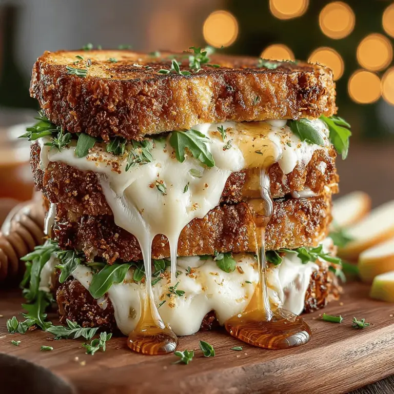 The Cheddar Apple Grilled Snack Sandwich is a delightful culinary creation that offers a perfect balance of savory and sweet flavors. Combining the rich creaminess of sharp cheddar cheese with the crisp, refreshing taste of apples, this sandwich has gained popularity as both a quick snack and a light meal option. Whether enjoyed as a midday treat or a cozy evening indulgence, it exemplifies how simple ingredients can come together to create something extraordinary.