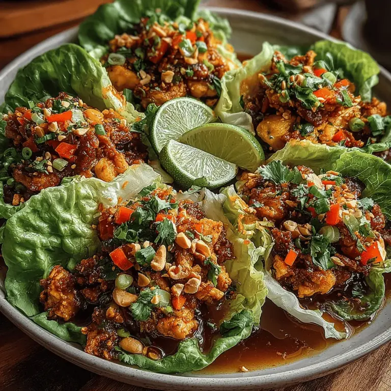 In today’s health-conscious world, the demand for meals that are both delicious and nutritious has surged. People are increasingly seeking out recipes that not only satisfy their taste buds but also align with their dietary goals. One dish that beautifully encapsulates this trend is Spicy Baked Chicken Lettuce Wraps. These wraps are not only bursting with flavor but also offer a plethora of health benefits, making them a fantastic choice for anyone looking to enjoy a wholesome meal without sacrificing taste.