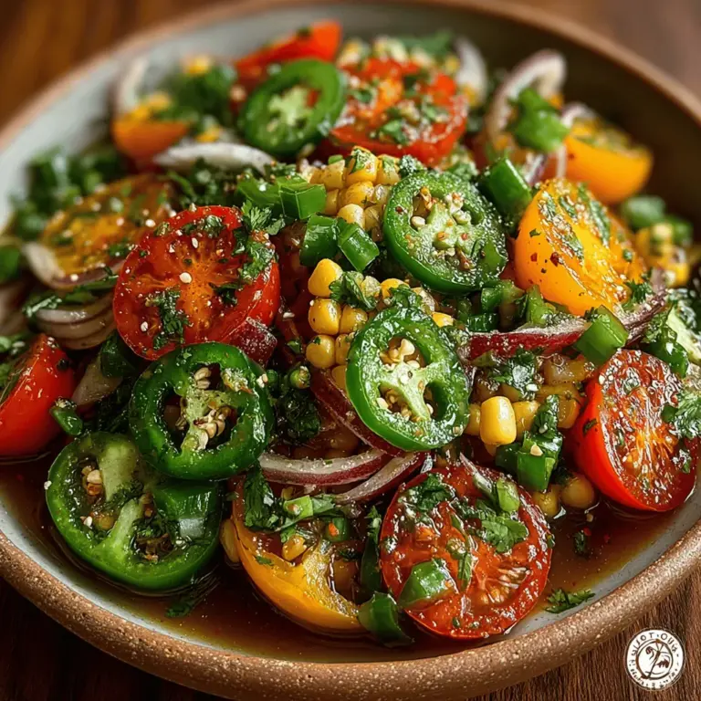Pickled vegetables have carved a niche in culinary traditions across the globe, celebrated not only for their tangy flavor but also for their remarkable versatility. From Asian kimchi to European sauerkraut, pickling enhances the natural flavors of fresh produce while providing a delightful crunch. Among the myriad of pickled delights, the Spicy Pickled Jalapeño Salad Bowl stands out as a vibrant and flavorful dish that tantalizes the taste buds while offering a burst of color.