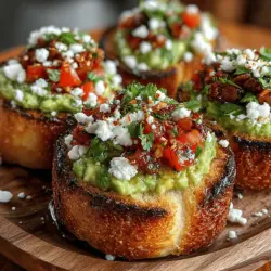 In a world where snacking meets sophistication, Mini Avocado Toast Bagel Bites emerge as a delightful culinary creation that transcends traditional snack fare. Combining the creamy goodness of ripe avocados with the satisfying crunch of toasted bagels, these bites are not only visually appealing but also packed with flavor. They present an exciting twist on the classic avocado toast, making them the perfect option for gatherings, brunches, or even a quick snack.