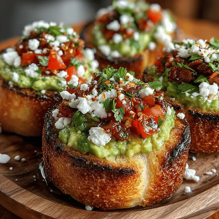 In a world where snacking meets sophistication, Mini Avocado Toast Bagel Bites emerge as a delightful culinary creation that transcends traditional snack fare. Combining the creamy goodness of ripe avocados with the satisfying crunch of toasted bagels, these bites are not only visually appealing but also packed with flavor. They present an exciting twist on the classic avocado toast, making them the perfect option for gatherings, brunches, or even a quick snack.