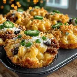 When it comes to comfort food, few dishes can rival the warm, inviting allure of Cheesy Chili Mac Muffin Tins. This innovative recipe combines the beloved flavors of chili and macaroni and cheese, all conveniently baked into individual muffin-sized portions. Perfect for busy weeknights, casual gatherings, or even meal prep, these muffin tins offer a delightful twist on classic comfort foods. Not only do they provide a satisfying meal, but they also present a fun and portable option that can easily be shared with friends and family.