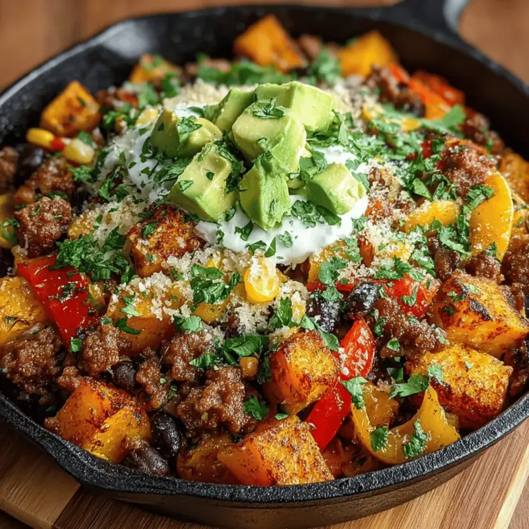 In today’s fast-paced world, the popularity of one-pan meals has surged, providing a practical solution for busy individuals and families. These meals not only save time on preparation and clean-up but also allow for a harmonious blend of flavors and nutrients. One remarkable dish that encapsulates this trend is the Sweet Potato Turkey Skillet Delight. This recipe boasts a delightful combination of textures and flavors, making it a nutritious option that doesn’t skimp on taste.