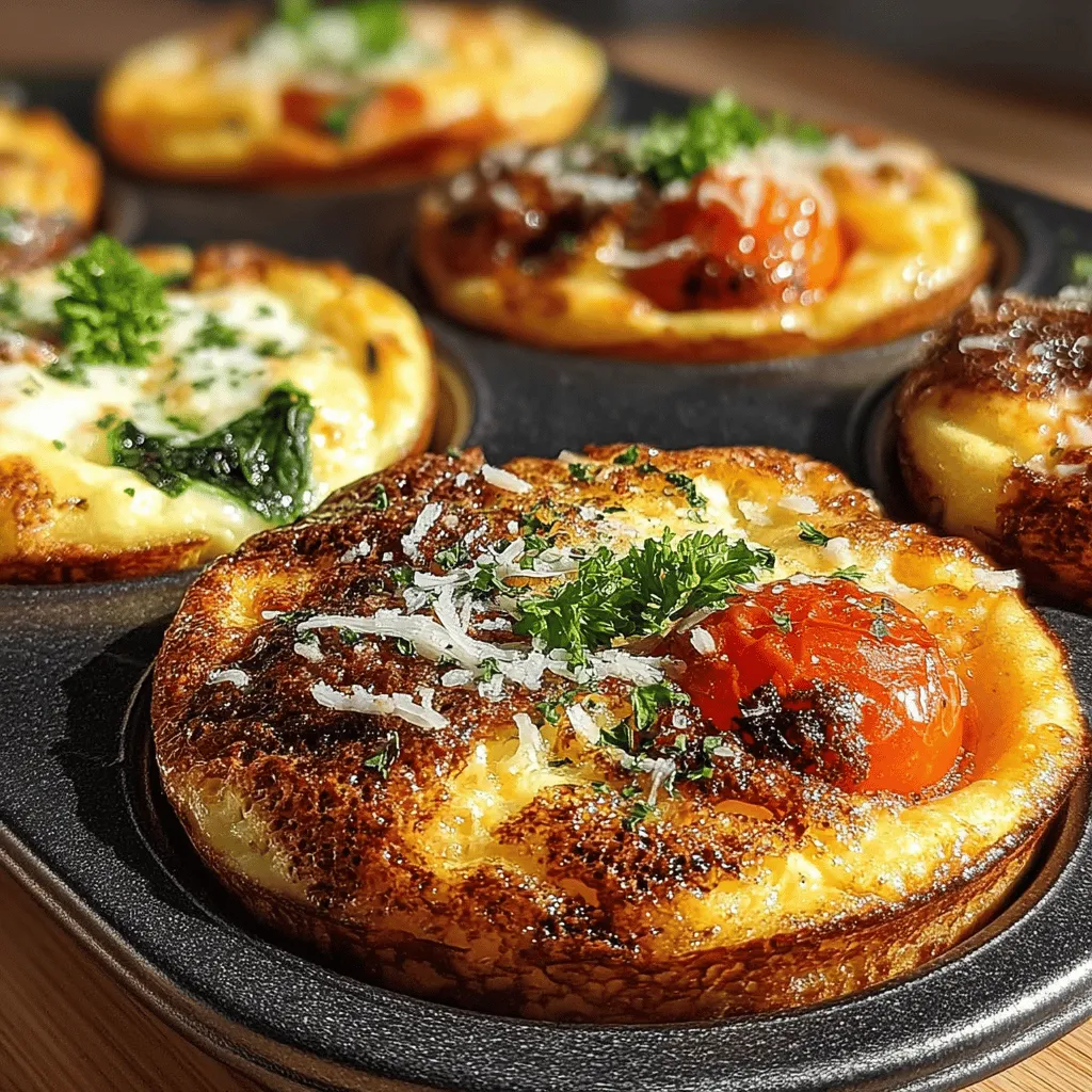 In recent years, egg muffins have surged in popularity as a versatile meal option that perfectly balances convenience and nutrition. These bite-sized delights offer a world of possibilities, catering to various dietary preferences and lifestyles. Whether you're navigating a busy morning or need a quick snack to fuel your afternoon, savory spinach and tomato egg muffins can be your go-to solution. They combine the heartiness of eggs with the vibrant flavors of fresh vegetables, making them not only delicious but also a nourishing choice.
