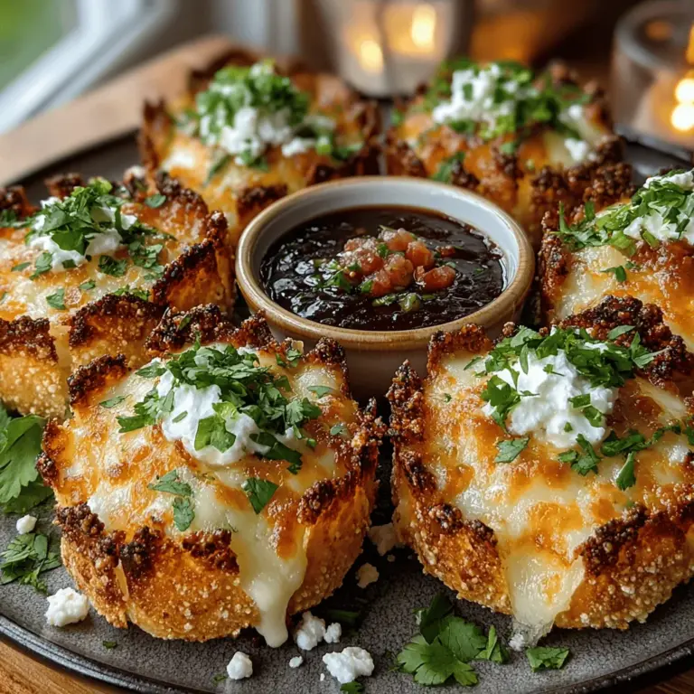 If you're searching for a crowd-pleasing appetizer or a delightful snack for your next gathering, look no further than Cheesy Fiesta Bites. These little morsels pack a punch of flavor, combining the beloved tastes of classic tacos with a gooey, cheesy twist that will leave your guests coming back for more. Whether it's a festive celebration, game day, or a casual get-together, these bites are sure to be a hit.