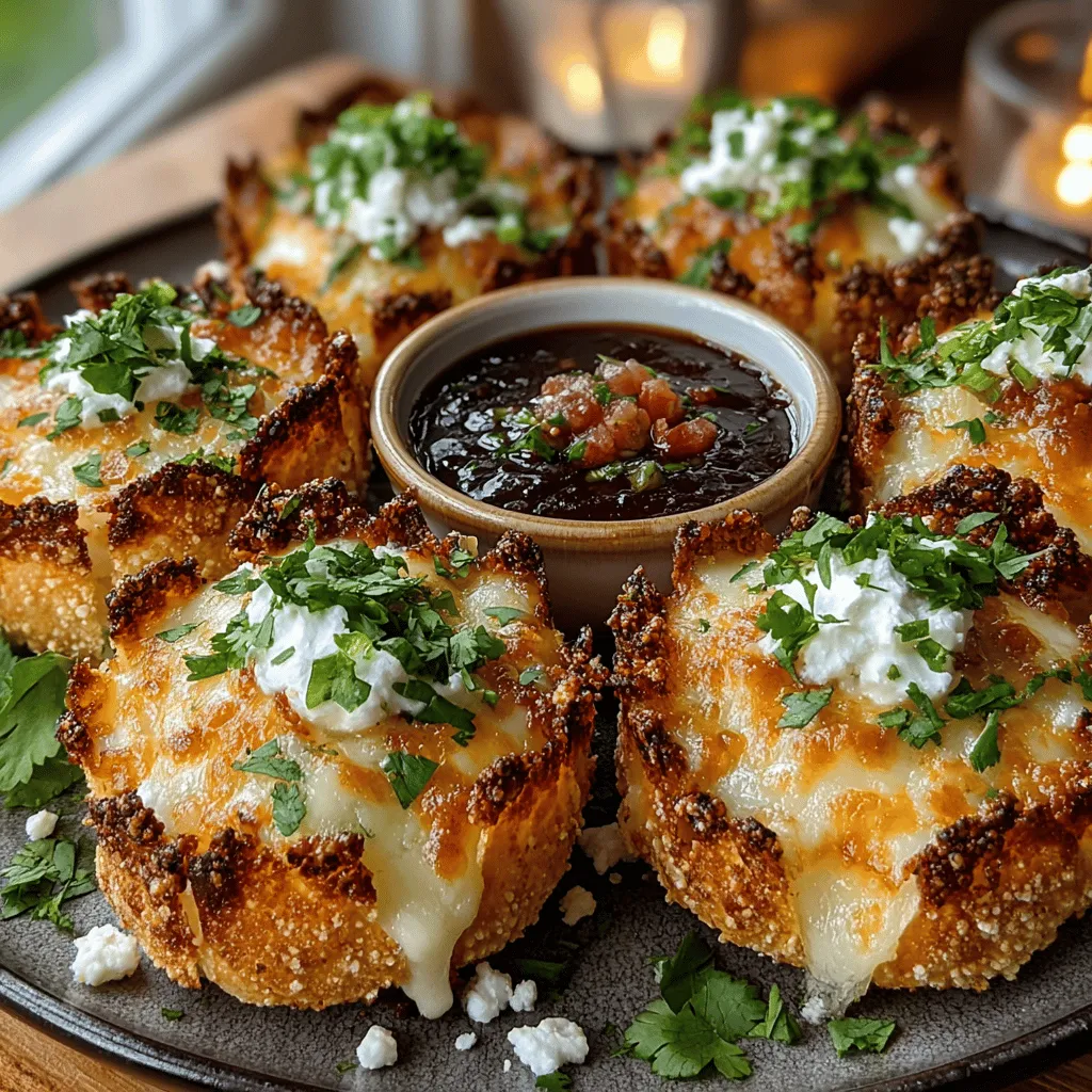 If you're searching for a crowd-pleasing appetizer or a delightful snack for your next gathering, look no further than Cheesy Fiesta Bites. These little morsels pack a punch of flavor, combining the beloved tastes of classic tacos with a gooey, cheesy twist that will leave your guests coming back for more. Whether it's a festive celebration, game day, or a casual get-together, these bites are sure to be a hit.