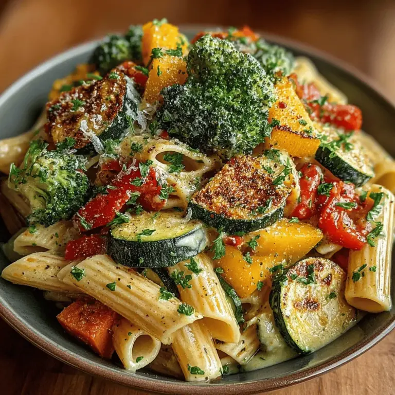 As the air turns crisp and the leaves begin to paint the landscape in shades of amber and gold, autumn invites us to embrace the bounty of the season. Seasonal cooking is more than just a culinary trend; it’s a celebration of the rich flavors that nature has to offer during this vibrant time of year. Autumn harvests bring forth an array of fresh, colorful vegetables that not only fill our plates but also nourish our bodies. One dish that encapsulates the essence of fall is Autumn Harvest Pasta Primavera—a delightful and hearty recipe that perfectly balances the warmth of comfort food with the vibrant flavors of the season.