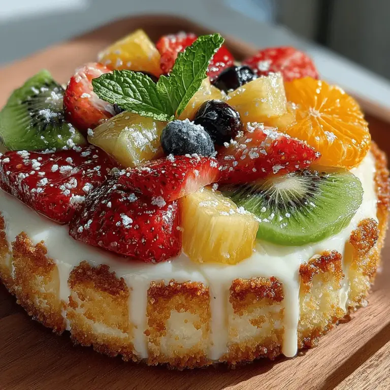 In recent years, dessert pizzas have taken the culinary world by storm, offering a creative twist on the classic savory variety. These sweet treats blend the beloved elements of pizza with a range of decadent toppings, making them a delightful option for any occasion. Among the myriad of dessert pizzas, the Fruit Fiesta Dessert Pizza stands out as a refreshing and vibrant choice, perfect for summer gatherings, birthdays, or simply satisfying a sweet tooth.