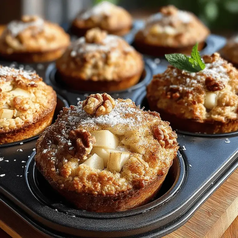 When it comes to breakfast, finding a balance between health and flavor can be a challenge. Enter the Cozy Baked Apple Cinnamon Oatmeal Cups—an inviting and nutritious option that perfectly marries the warm, comforting flavors of baked apples and cinnamon with the wholesome goodness of oats. These delightful cups not only provide a hearty start to your day but also offer a convenient, on-the-go breakfast solution that can easily be prepared in advance.