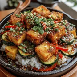 Zesty Zucchini Tofu Stir Fry: A Flavorful Culinary Delight