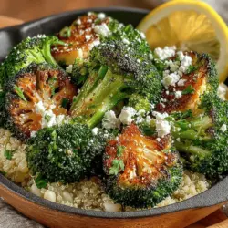 In the realm of quick and nutritious meals, the Crunchy Roasted Broccoli & Creamy White Bean Bowl stands out as a delightful option that not only satisfies the palate but also nourishes the body. This vibrant dish combines the earthy flavors of roasted broccoli with the creamy texture of white beans, creating a wholesome meal that is both filling and healthy. Perfect for busy weeknights, this bowl comes together in a matter of minutes, making it an ideal choice for anyone seeking a nutritious meal without the lengthy preparation time.
