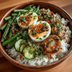 When crafting the Dilly Beans Delight Rice Bowl, the dressing plays a crucial role in harmonizing the dish's flavors. A mixture of olive oil and apple cider vinegar creates a delightful balance between richness and acidity. Olive oil provides a smooth, buttery texture while offering healthy fats that are beneficial for heart health and overall well-being. On the other hand, apple cider vinegar adds a tangy zest that elevates the dish, cutting through the richness of the beans and rice.