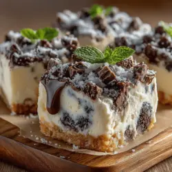 In recent years, frozen yogurt has surged in popularity as a healthier alternative to traditional ice cream. With its creamy texture, delectable flavors, and lower fat content, frozen yogurt has captured the hearts of dessert lovers seeking a guilt-free indulgence. One standout recipe that perfectly embodies this trend is the Choco-Mint Frozen Yogurt Bars. These bars not only deliver a delightful balance of rich chocolate and refreshing mint but also cater to those who want to satisfy their sweet tooth without the typical sugar overload.