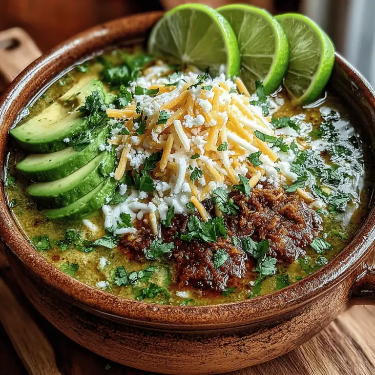 When the chill of winter settles in or when you simply crave a comforting dish that warms both the body and soul, look no further than Creamy Hatch Chili Enchilada Soup. This delightful dish marries the rich, earthy flavors of Southwestern cuisine with the creamy satisfaction that makes it an instant favorite among families and friends. The vibrant green of Hatch chiles not only adds a pop of color but also infuses the soup with a unique flavor profile that is both bold and inviting, making it a must-try for any lover of hearty soups.