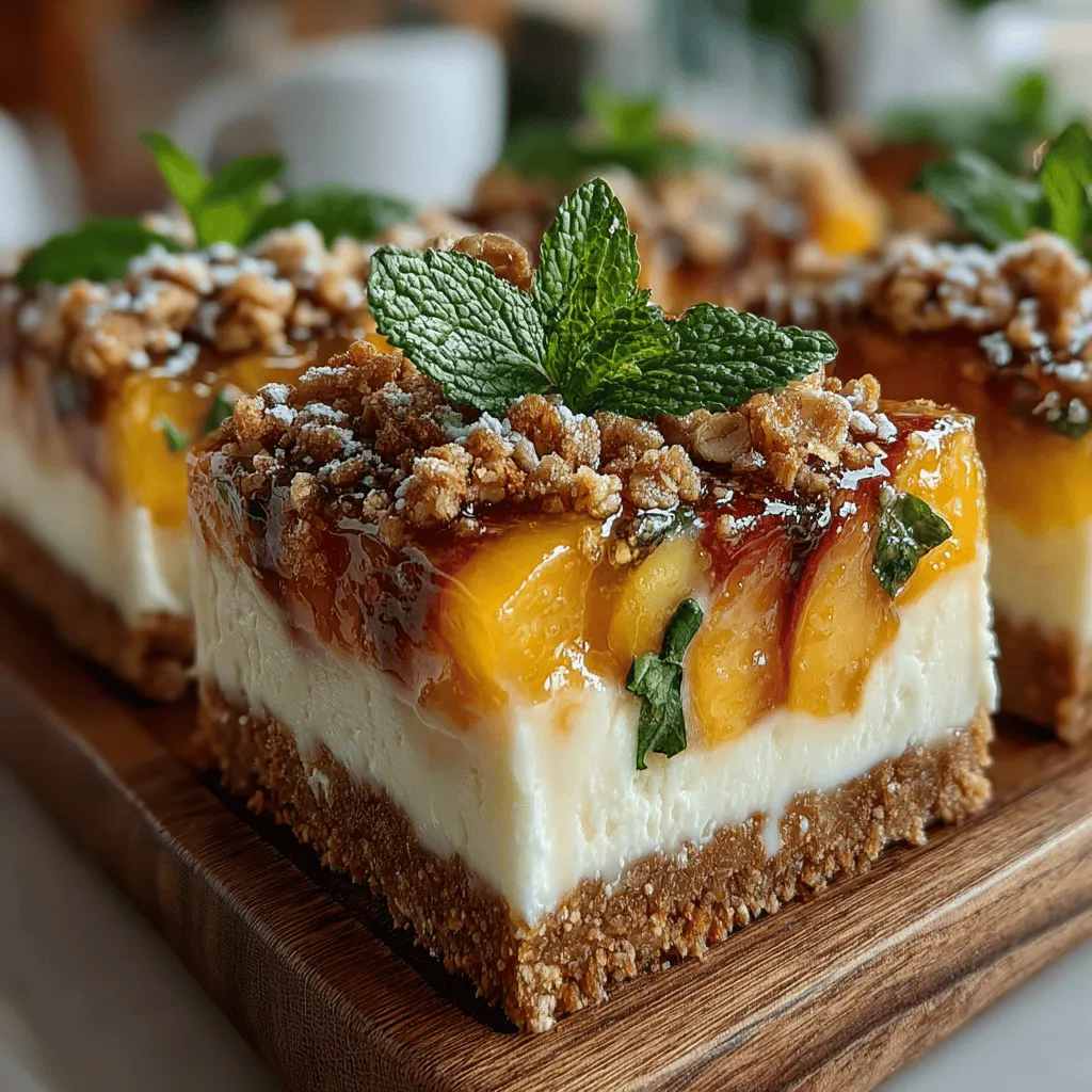 In recent years, there has been a noticeable shift towards healthier dessert options, as more people seek ways to indulge their sweet tooth without compromising their dietary goals. Among the myriad of choices available, Frozen Yogurt Peach Pie Bars have emerged as a standout favorite, offering a deliciously refreshing alternative to traditional desserts. These bars not only tantalize the taste buds but also provide a nutritious option packed with the benefits of yogurt and fresh peaches, making them a perfect treat for warm weather or any occasion.