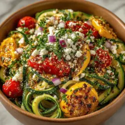 Crunchy Zucchini Salad Bowl: A Delicious and Nutritious Delight