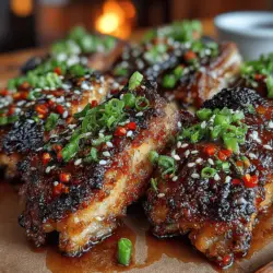 Chicken wings have long held their place as a beloved staple at gatherings, from casual barbecues to festive Super Bowl parties. Their irresistible combination of crispy skin and juicy meat makes them a favorite among guests of all ages. But what elevates chicken wings from a simple dish to a culinary experience is the sauce. Enter Spicy Maple Glazed Chicken Wings—a delightful fusion of sweet and spicy flavors that will leave your taste buds dancing. This recipe brings together the rich sweetness of pure maple syrup with a fiery kick from Sriracha, creating a glaze that perfectly complements the tender chicken wings.
