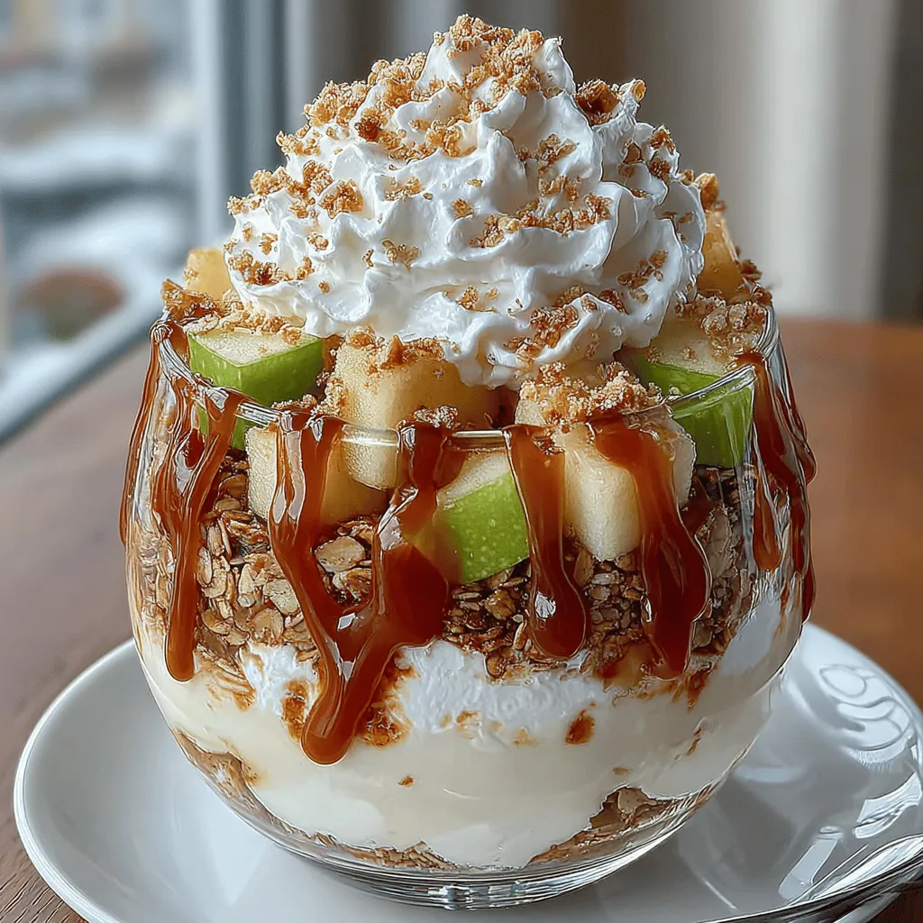 Yogurt parfaits are a delightful fusion of flavors and textures that serve as both a nutritious snack and an indulgent dessert. Easy to assemble and endlessly customizable, they have become a popular choice for those seeking a quick yet satisfying option. Among the myriad of parfait combinations, the Caramel Apple Yogurt Parfait stands out, offering a harmonious blend of creamy yogurt, crisp apples, crunchy granola, and luscious caramel sauce. This recipe not only tantalizes your taste buds but also provides a refreshing take on traditional flavors, making it a perfect treat for busy mornings, a light dessert after dinner, or an impressive offering for guests at gatherings.