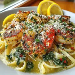 Garlic Herb Shrimp Scampi Pasta is not just a meal; it’s a culinary experience that captures the essence of Italian-inspired cuisine with every bite. This dish marries the sweet, delicate flavors of fresh shrimp with robust garlic and fragrant herbs, creating a symphony of tastes that dance on the palate. Perfectly suited for both casual weeknight dinners and more formal gatherings, Garlic Herb Shrimp Scampi Pasta is a go-to recipe for home cooks looking to impress family and friends without spending hours in the kitchen.