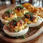 Deviled eggs, also known as stuffed eggs or dressed eggs, have a storied history that dates back to ancient times. Originating from the Roman Empire, the concept of seasoning boiled eggs with spices has transcended centuries and cultures. Today, deviled eggs are a beloved dish in various cuisines, from the Southern United States to European potluck tables. Their adaptability allows for countless variations, making them a canvas for creativity in the kitchen.