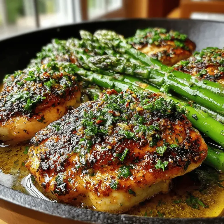 When it comes to vibrant, fresh flavors that tantalize the taste buds while offering a wealth of health benefits, few dishes can compete with Zesty Skillet Lemon Herb Chicken & Asparagus. This dish is not only a feast for the senses but also a nutritional powerhouse, making it an ideal option for those seeking to invigorate their meal routine. The combination of tender chicken, crisp asparagus, and zesty lemon creates a delightful harmony that brightens any dining experience.