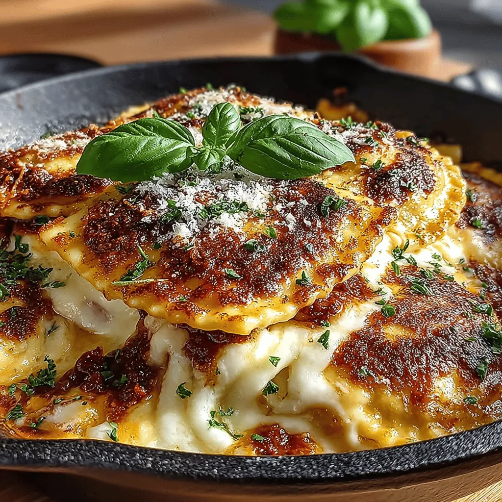 Preheating your oven is a crucial step in ensuring that your Cheesy Baked Ravioli Delight turns out perfectly every time. When you preheat the oven to the desired temperature—usually around 375°F (190°C)—it allows the cooking environment to reach an optimal heat level before you place your dish inside. This initial blast of heat helps to cook the dish evenly and prevents sogginess, ensuring that the ravioli are cooked through while the cheese melts and bubbles beautifully.