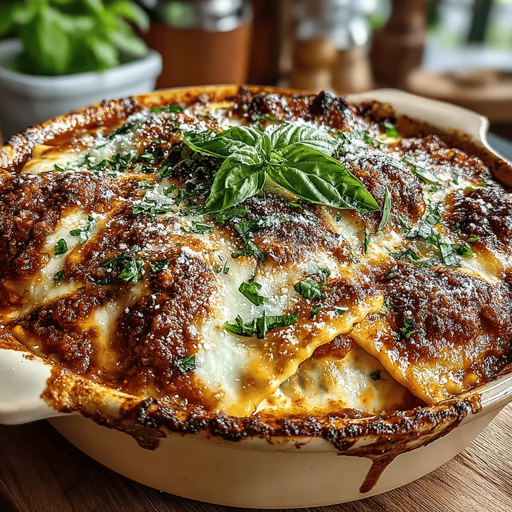 Preheating your oven is a crucial step in ensuring that your Cheesy Baked Ravioli Delight turns out perfectly every time. When you preheat the oven to the desired temperature—usually around 375°F (190°C)—it allows the cooking environment to reach an optimal heat level before you place your dish inside. This initial blast of heat helps to cook the dish evenly and prevents sogginess, ensuring that the ravioli are cooked through while the cheese melts and bubbles beautifully.