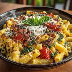 In the realm of comforting weeknight dinners, few dishes can rival the creamy, rich flavors of a classic pasta dish. Creamy Tomato Basil Bliss combines the vibrant taste of fresh tomatoes and basil with the luxurious texture of a creamy sauce, resulting in a meal that is both satisfying and easy to prepare. This dish stands as a testament to the beauty of simplicity, proving that with a few wholesome ingredients and a little love, one can create a meal that delights the senses and warms the heart.