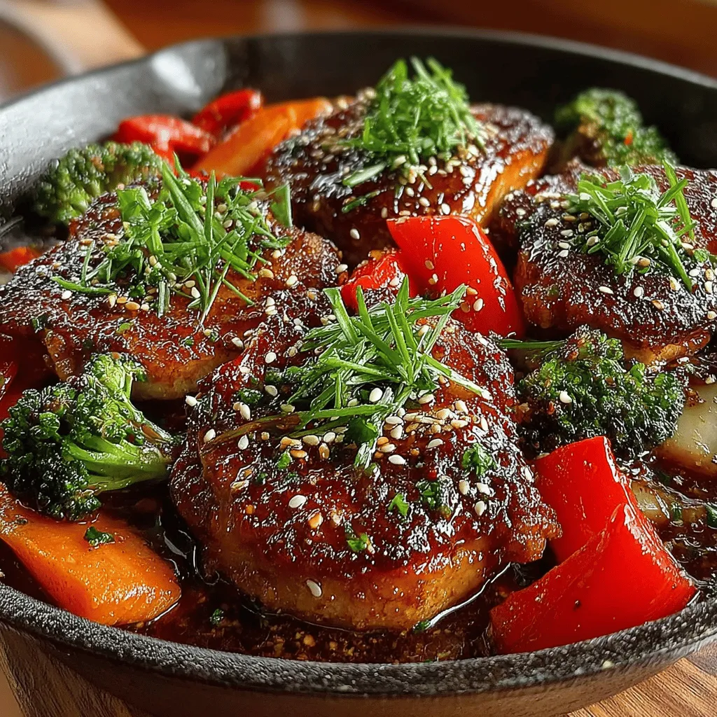 When preparing your One-Pan Honey Garlic Chicken and Veggies, the timing and placement of your vegetables are crucial for achieving that perfect blend of flavors and textures. Start by adding your chicken to the pan first, allowing it to brown and cook through. After about 15 minutes of initial baking, it’s time to introduce your vegetables.