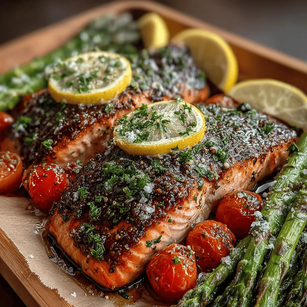 In the fast-paced world we live in, the appeal of sheet pan meals has skyrocketed, offering a perfect blend of convenience and flavor. Sheet pan cooking allows for a one-pan wonder where everything cooks together, infusing flavors while minimizing clean-up time. Among the myriad of options, the Easy Sheet Pan Lemon Herb Salmon stands out as a delightful choice that caters to both busy weeknights and special occasions. This recipe is not only quick to prepare but also brimming with vibrant flavors that excite the palate.