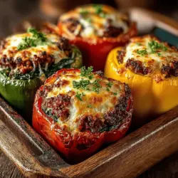 Stuffed peppers have long been a beloved dish in homes around the world, celebrated for their comforting nature and versatility. Whether filled with rice, meats, or vegetables, these colorful creations offer a delightful way to enjoy a balanced meal in a single serving. In this article, we’re excited to share a recipe that elevates the classic stuffed pepper to new heights: Savory Turkey and Spinach Stuffed Peppers. This dish not only bursts with flavor but also provides a healthy and satisfying option for dinner any night of the week.