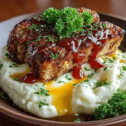 In a world where comfort food reigns supreme, few dishes can compete with the warm, hearty embrace of a well-made meatloaf accompanied by creamy mashed potatoes. This Comforting Meatloaf Delight with Creamy Mashed Potatoes is not just a meal; it’s an experience that brings families together around the dinner table. With a perfect blend of ground beef and pork, enriched with flavorful spices and topped with buttery mashed potatoes, this dish is sure to become a beloved staple in your home. In this article, we will explore the intricacies of creating this delightful dish, from the selection of ingredients to the cooking process, ensuring that you can replicate this culinary joy in your own kitchen.