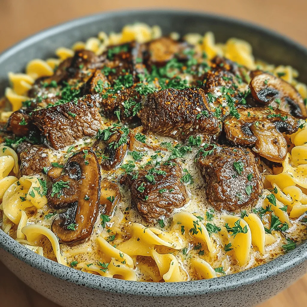 To achieve that signature depth of flavor in your Savory Beef Stroganoff, proper sautéing of the beef is crucial. Start by using a high-quality cut of beef, such as sirloin or tenderloin, which will provide tenderness and flavor. Cut the beef into thin strips, approximately 1/4 inch thick, to ensure even cooking.