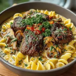 Savory Beef Stroganoff Delight: A Culinary Journey